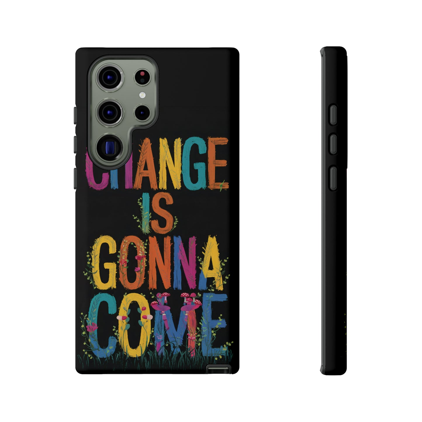 Embrace Change with Vibrant Floral Cell Phone Cases for iPhone, Samsung Galaxy, and Google Pixel Devices