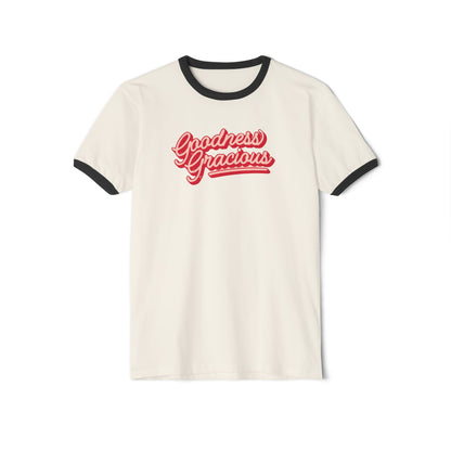 Goodness Gracious Retro Ringer T-Shirt - Unisex | 4 Color Combos