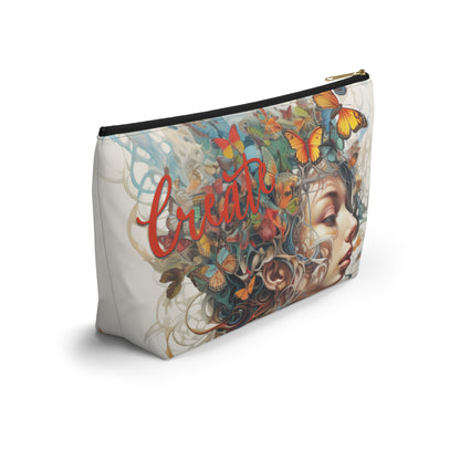 Dreams Create Creativity Accessory Pouch w T-bottom