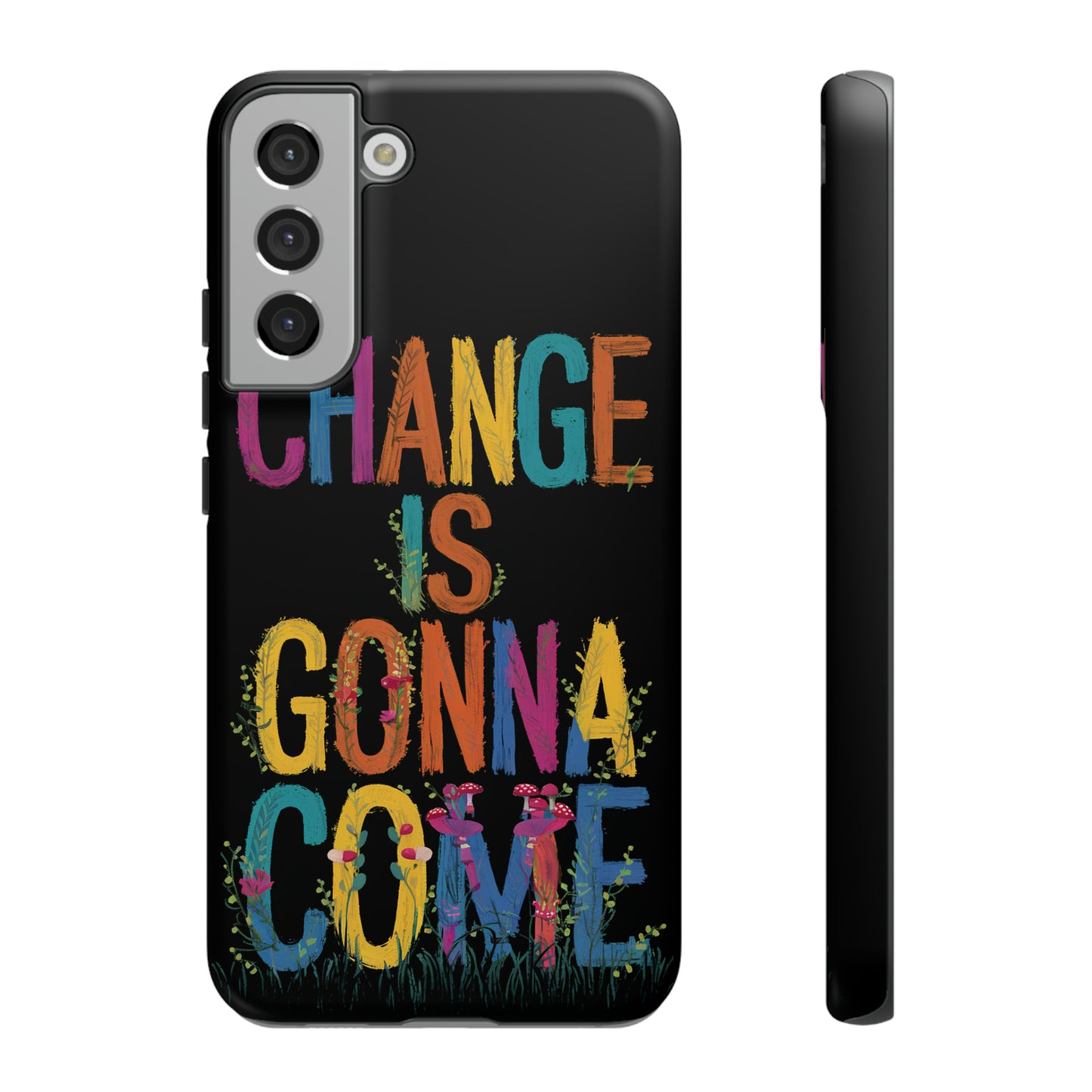 Embrace Change with Vibrant Floral Cell Phone Cases for iPhone, Samsung Galaxy, and Google Pixel Devices