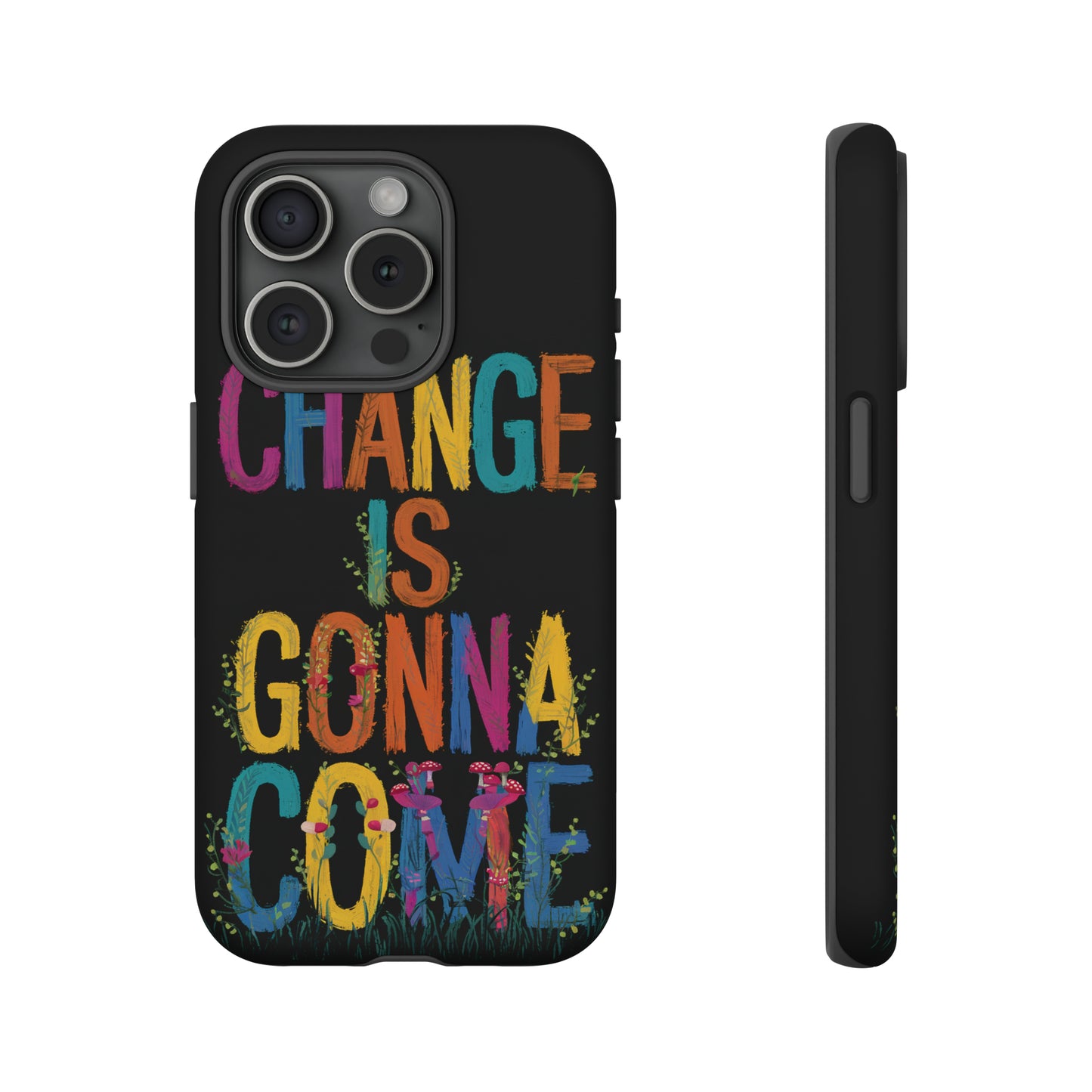 Embrace Change with Vibrant Floral Cell Phone Cases for iPhone, Samsung Galaxy, and Google Pixel Devices