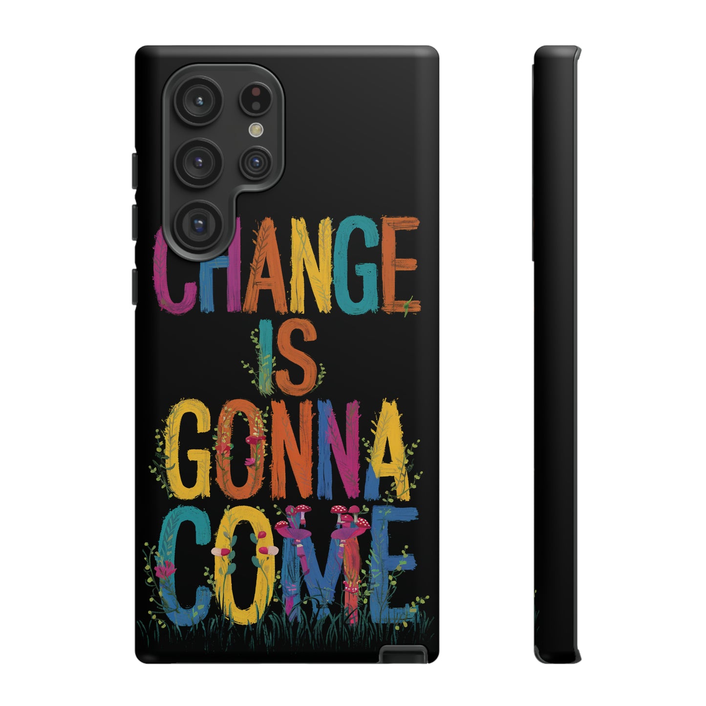 Embrace Change with Vibrant Floral Cell Phone Cases for iPhone, Samsung Galaxy, and Google Pixel Devices