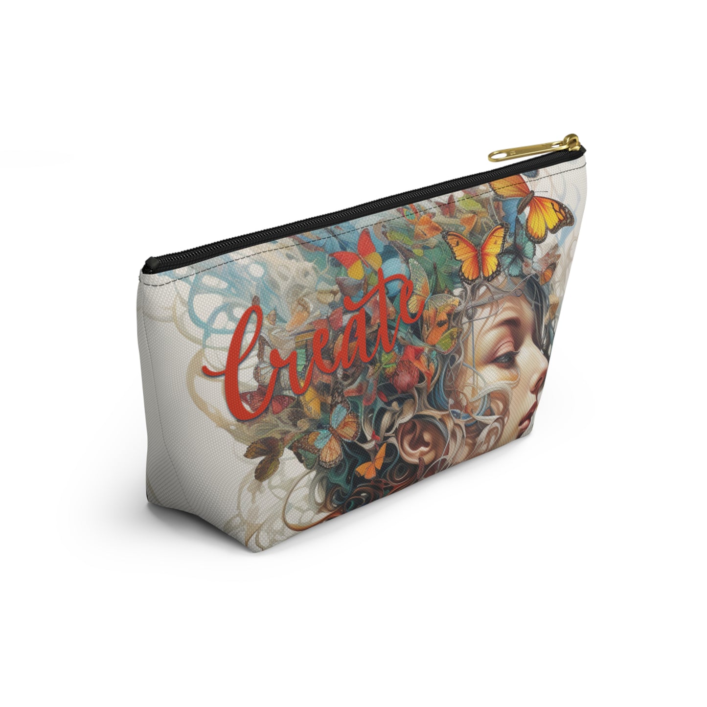 Dreams Create Creativity Accessory Pouch w T-bottom