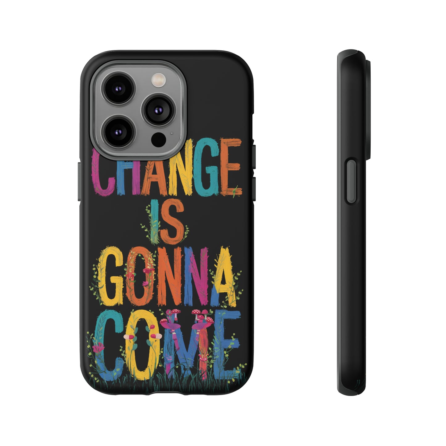 Embrace Change with Vibrant Floral Cell Phone Cases for iPhone, Samsung Galaxy, and Google Pixel Devices