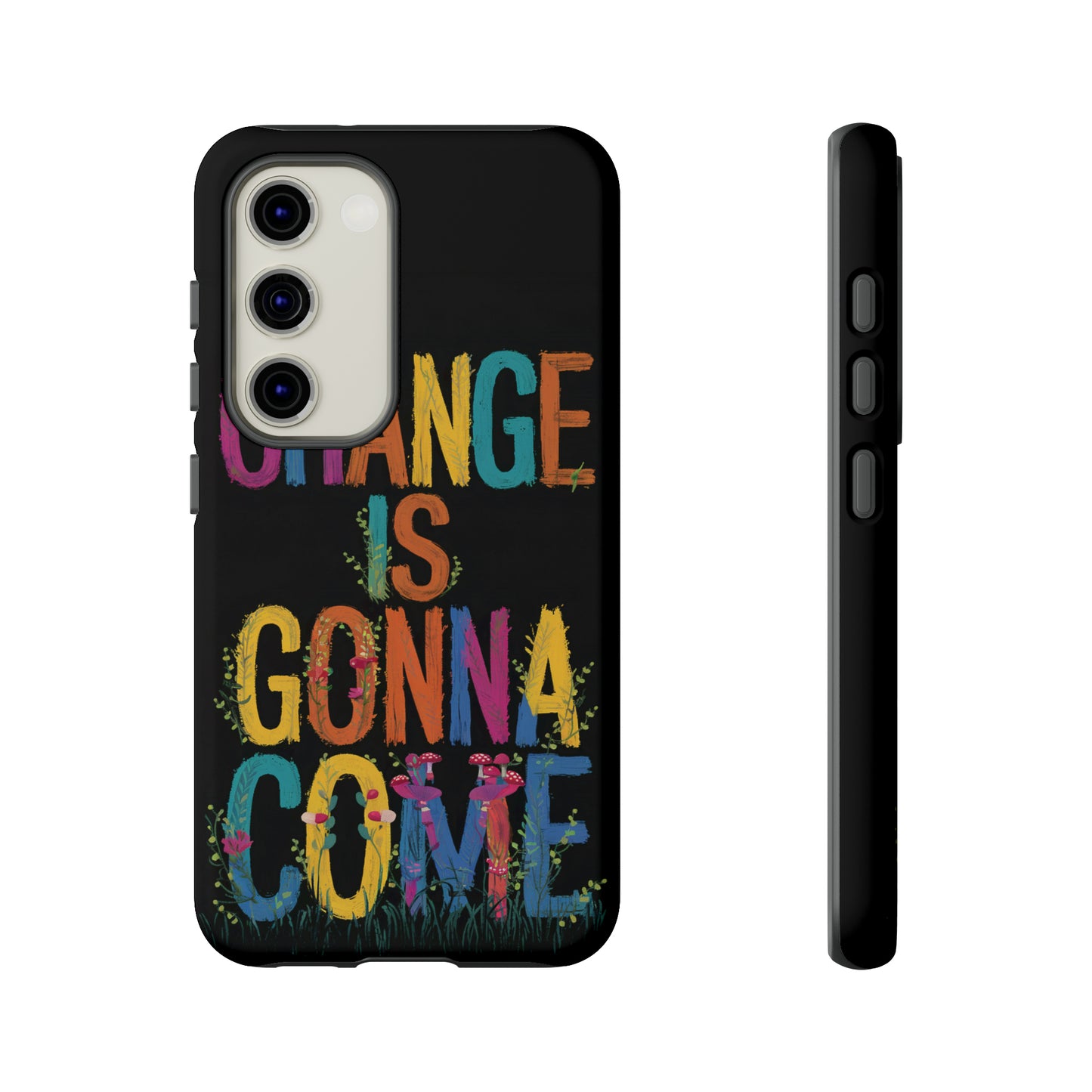 Embrace Change with Vibrant Floral Cell Phone Cases for iPhone, Samsung Galaxy, and Google Pixel Devices