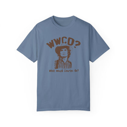 WWCO? What Would Charles Do? Little House on The Prairie Retro Unisex Graphic Tee