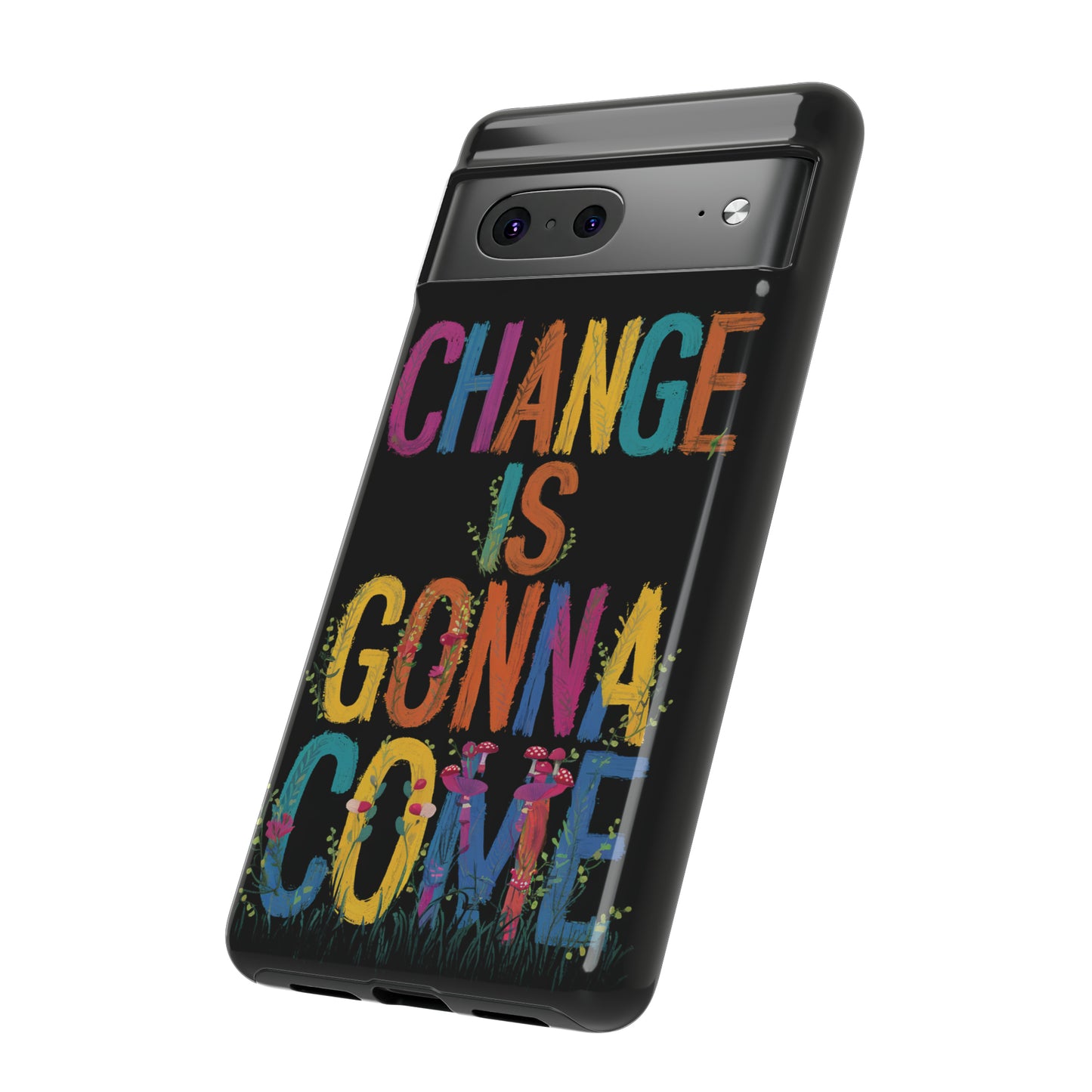 Embrace Change with Vibrant Floral Cell Phone Cases for iPhone, Samsung Galaxy, and Google Pixel Devices