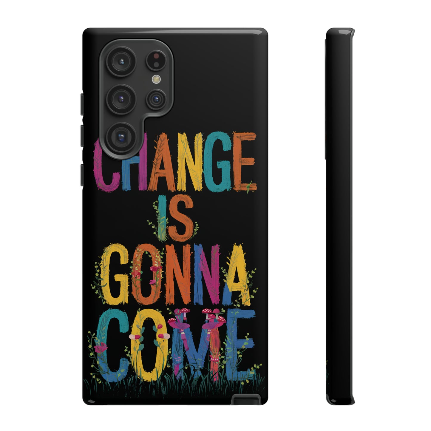 Embrace Change with Vibrant Floral Cell Phone Cases for iPhone, Samsung Galaxy, and Google Pixel Devices