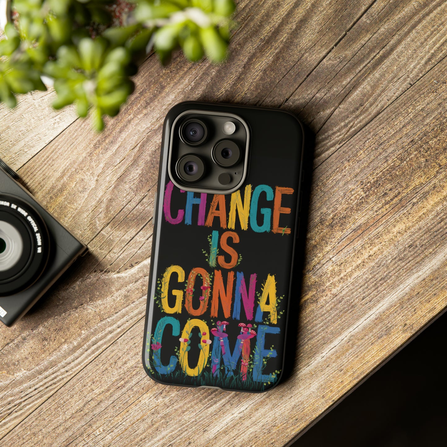 Embrace Change with Vibrant Floral Cell Phone Cases for iPhone, Samsung Galaxy, and Google Pixel Devices