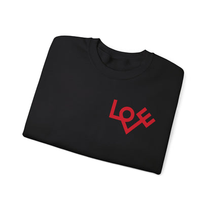 Love Heart Unisex Heavy Blend™ Crewneck Sweatshirt