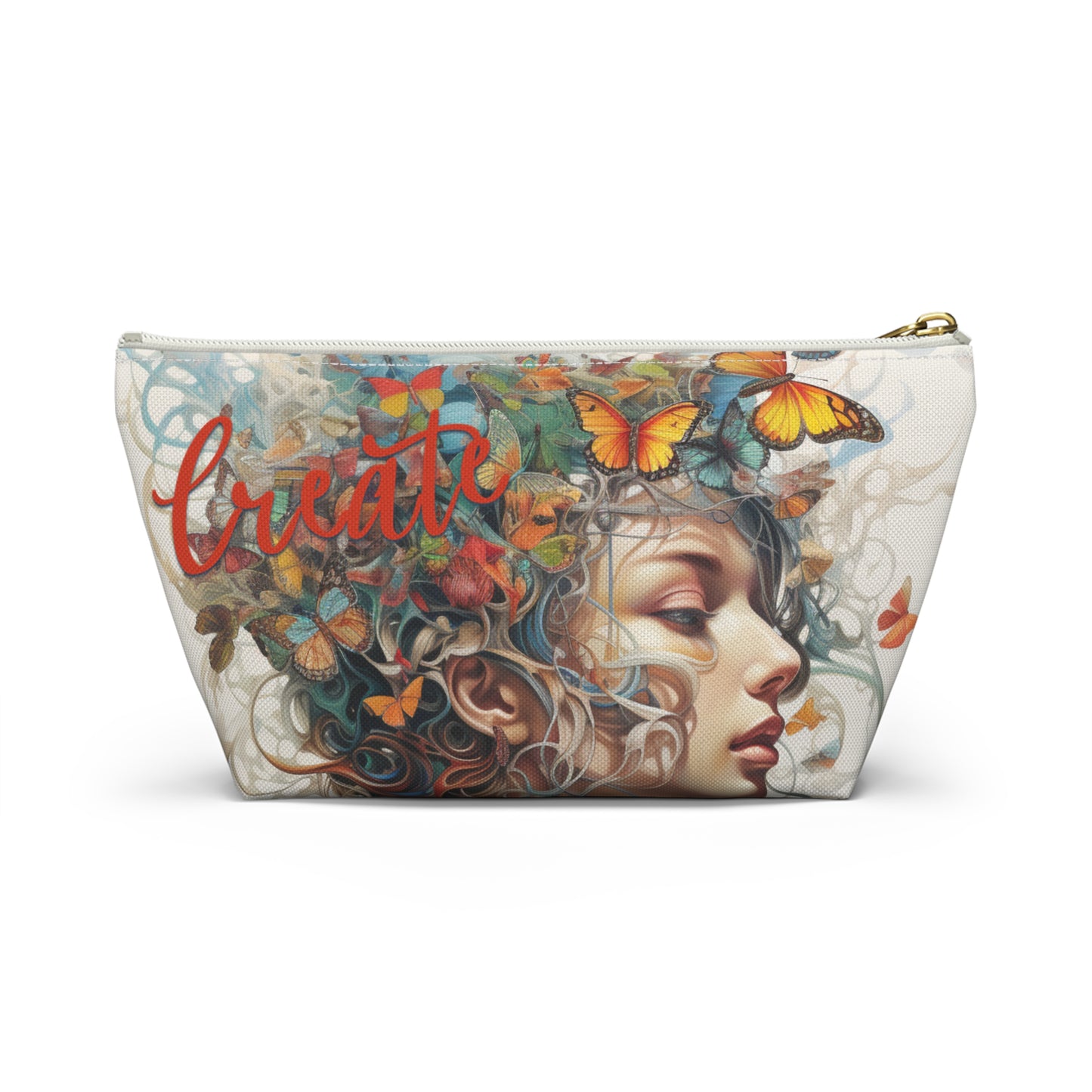 Dreams Create Creativity Accessory Pouch w T-bottom