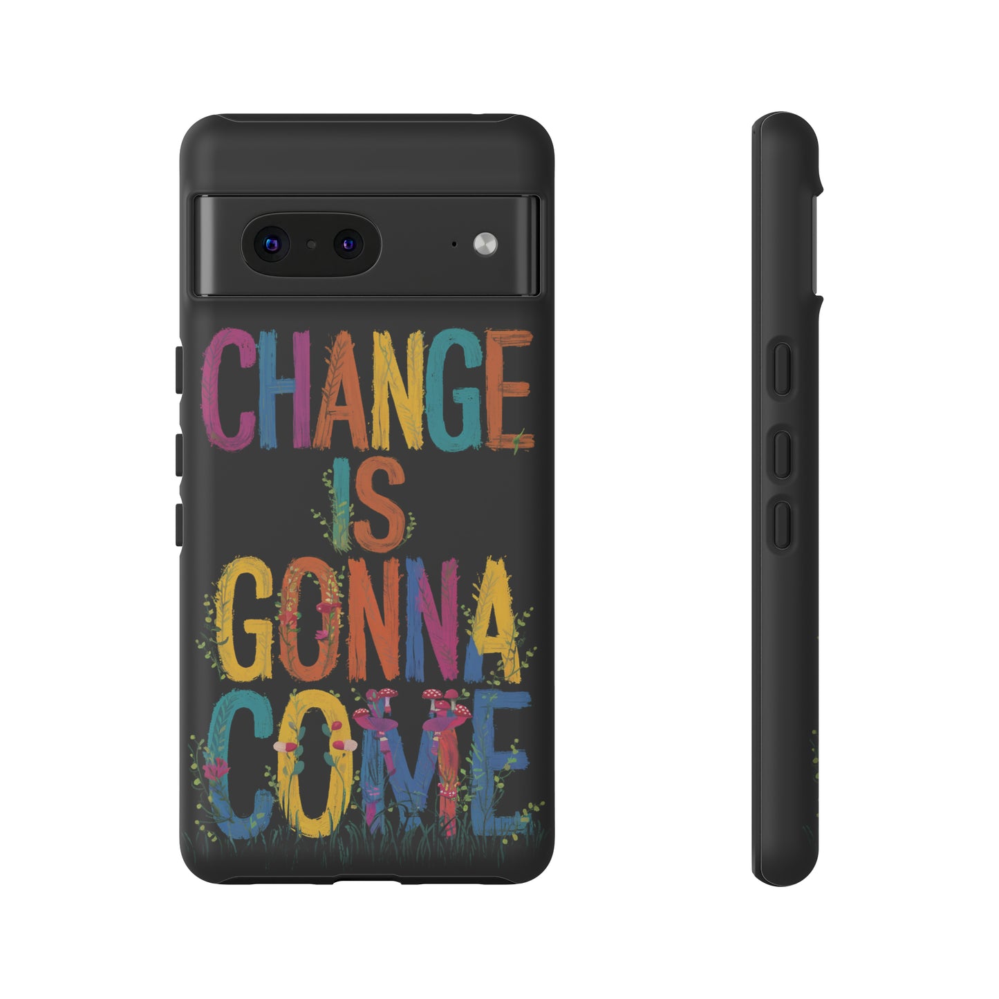 Embrace Change with Vibrant Floral Cell Phone Cases for iPhone, Samsung Galaxy, and Google Pixel Devices