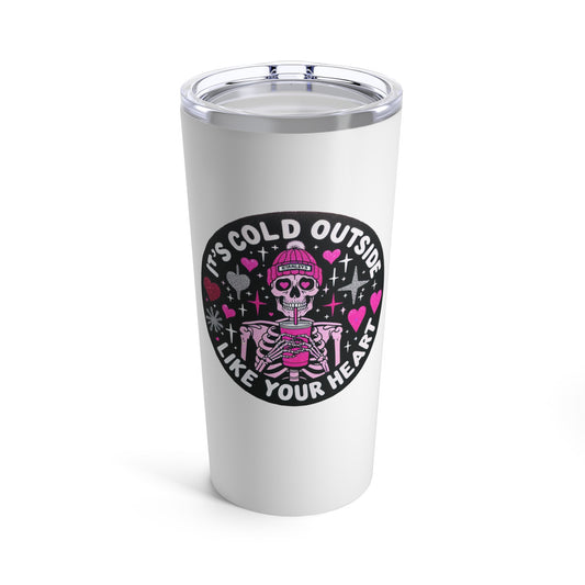 Skeleton Stanley Valentine Insulated Tumbler - 10oz & 20oz | Hot for 6 Hours, Cold for 8 | Unique Design