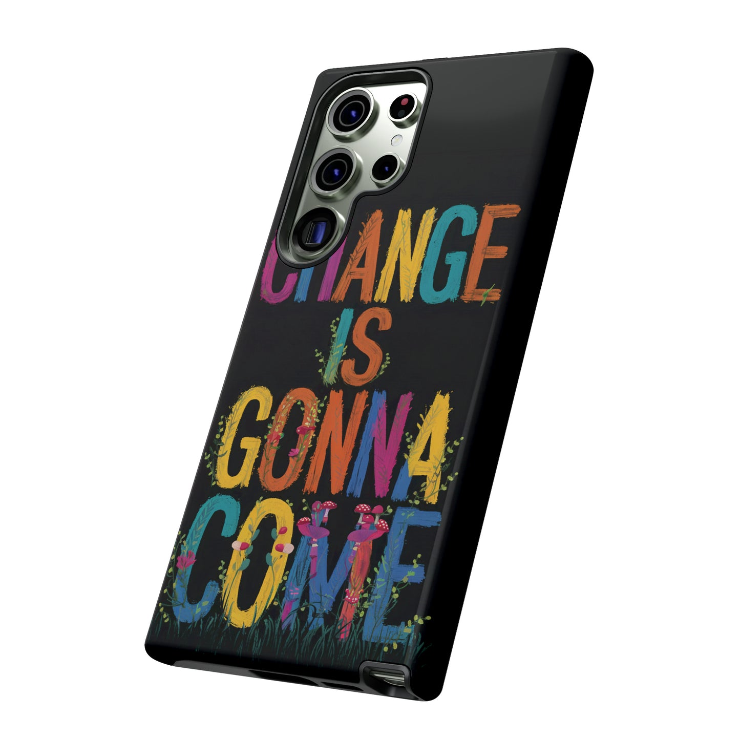 Embrace Change with Vibrant Floral Cell Phone Cases for iPhone, Samsung Galaxy, and Google Pixel Devices