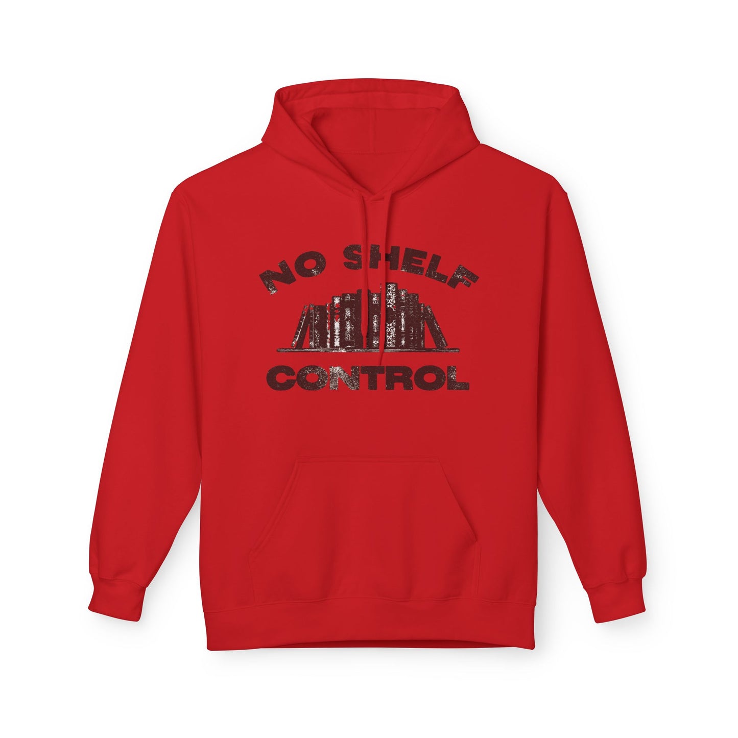 Book Lover Hoodie, No Shelf Control Unisex Sweatshirt