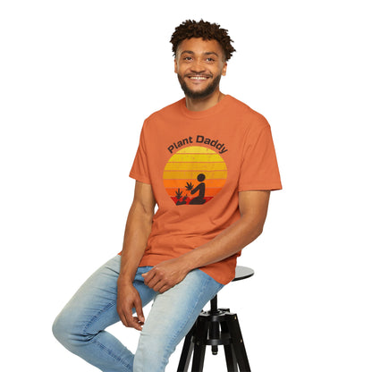 Sunset Shades: Plant Daddy Comfort Colors 1717 Unisex Shirt - Vibrant Cannabis Design