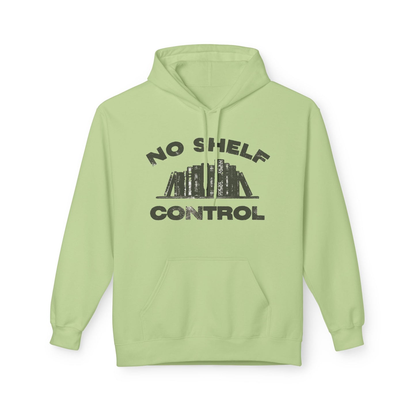 Book Lover Hoodie, No Shelf Control Unisex Sweatshirt