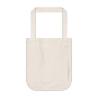 Writing Because Murder is Wrong Vintage 1950s Design Organic Canvas Tote Bag