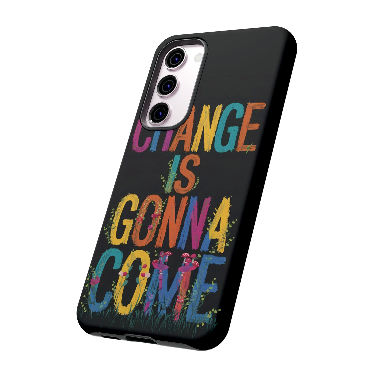 Embrace Change with Vibrant Floral Cell Phone Cases for iPhone, Samsung Galaxy, and Google Pixel Devices