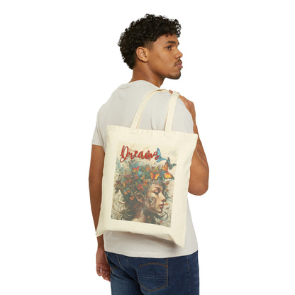 Dreams Create Creativity Cotton Canvas Tote Bag