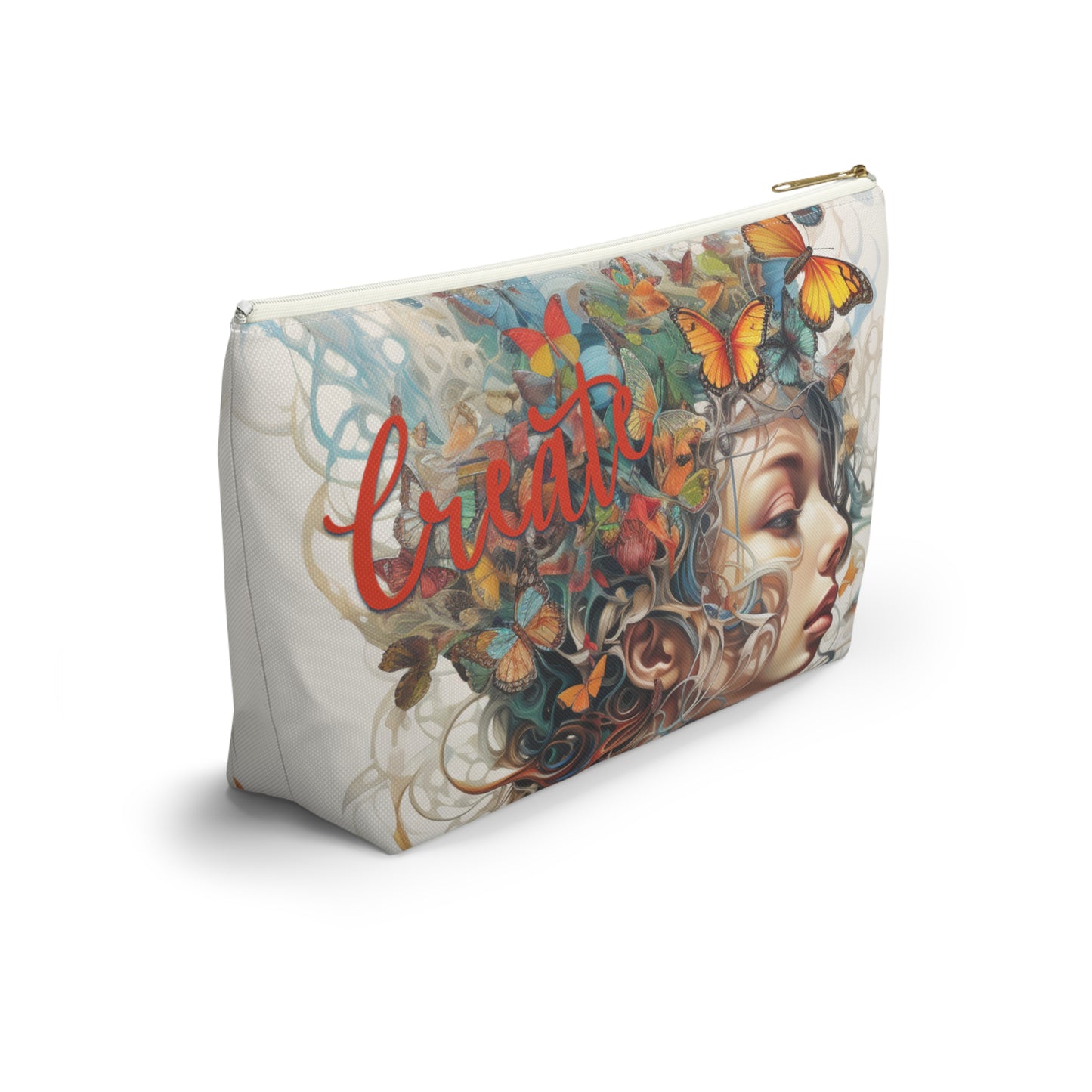 Dreams Create Creativity Accessory Pouch w T-bottom