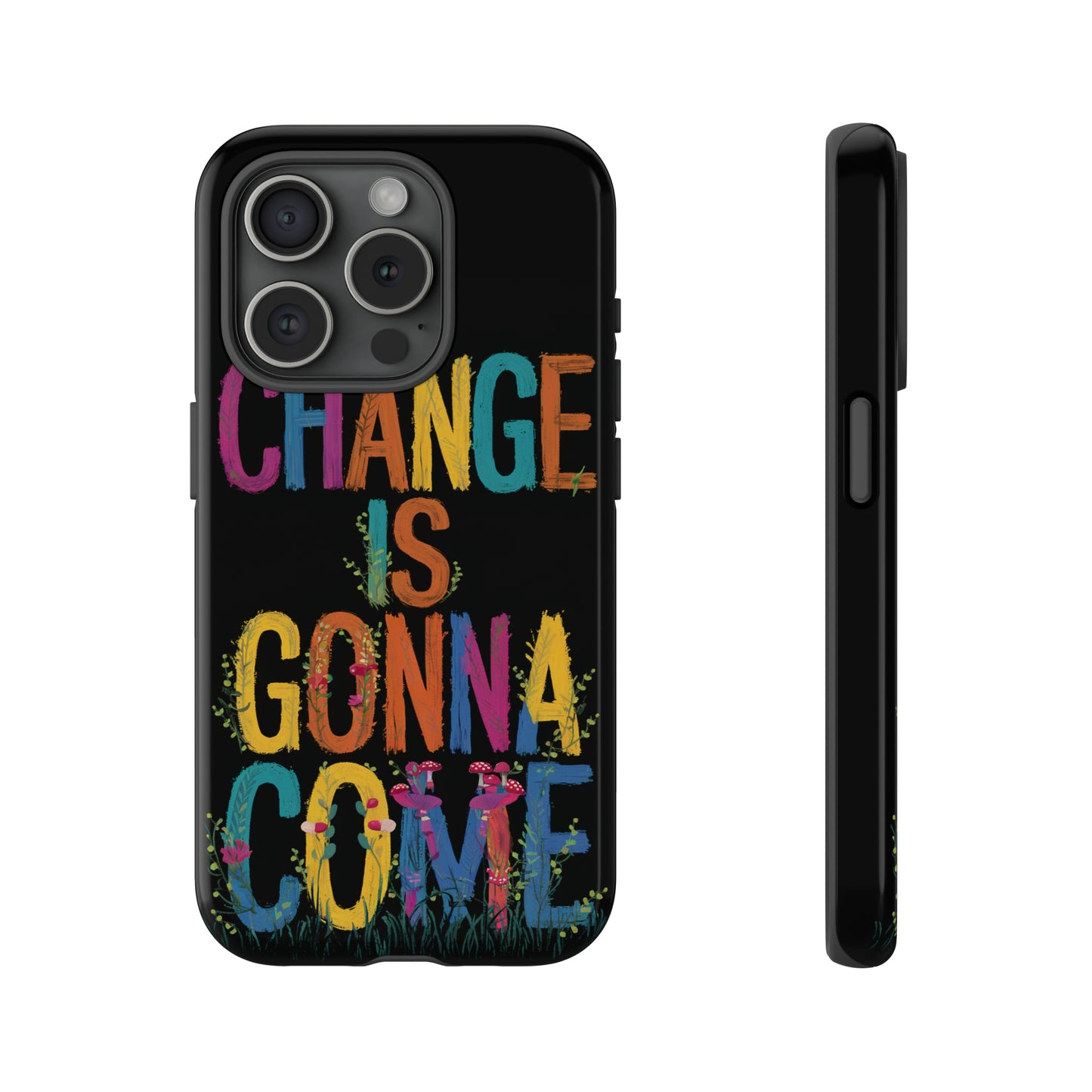 Embrace Change with Vibrant Floral Cell Phone Cases for iPhone, Samsung Galaxy, and Google Pixel Devices