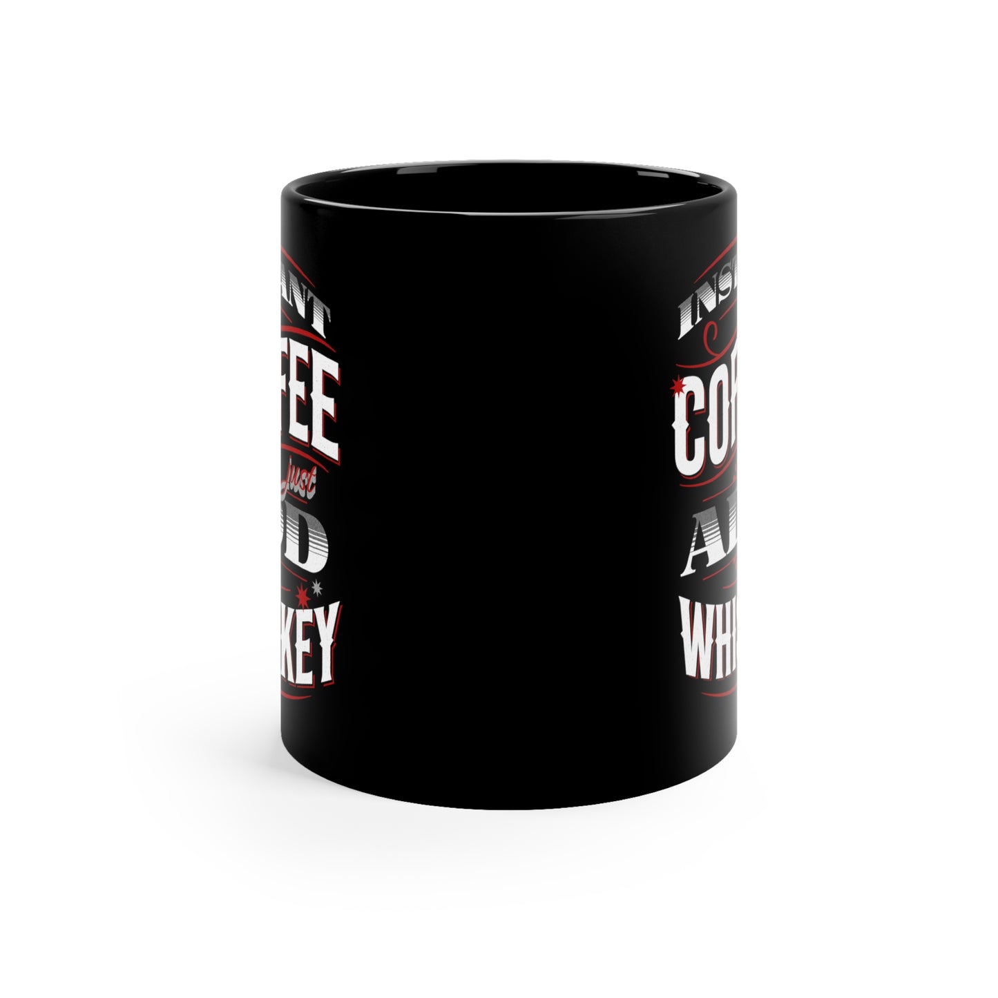 Whiskey-Loving Coffee Enthusiasts11oz Black Mug