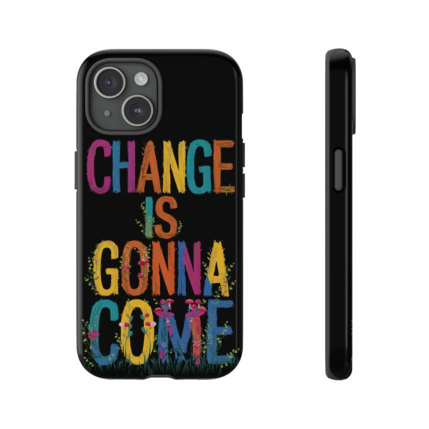 Embrace Change with Vibrant Floral Cell Phone Cases for iPhone, Samsung Galaxy, and Google Pixel Devices