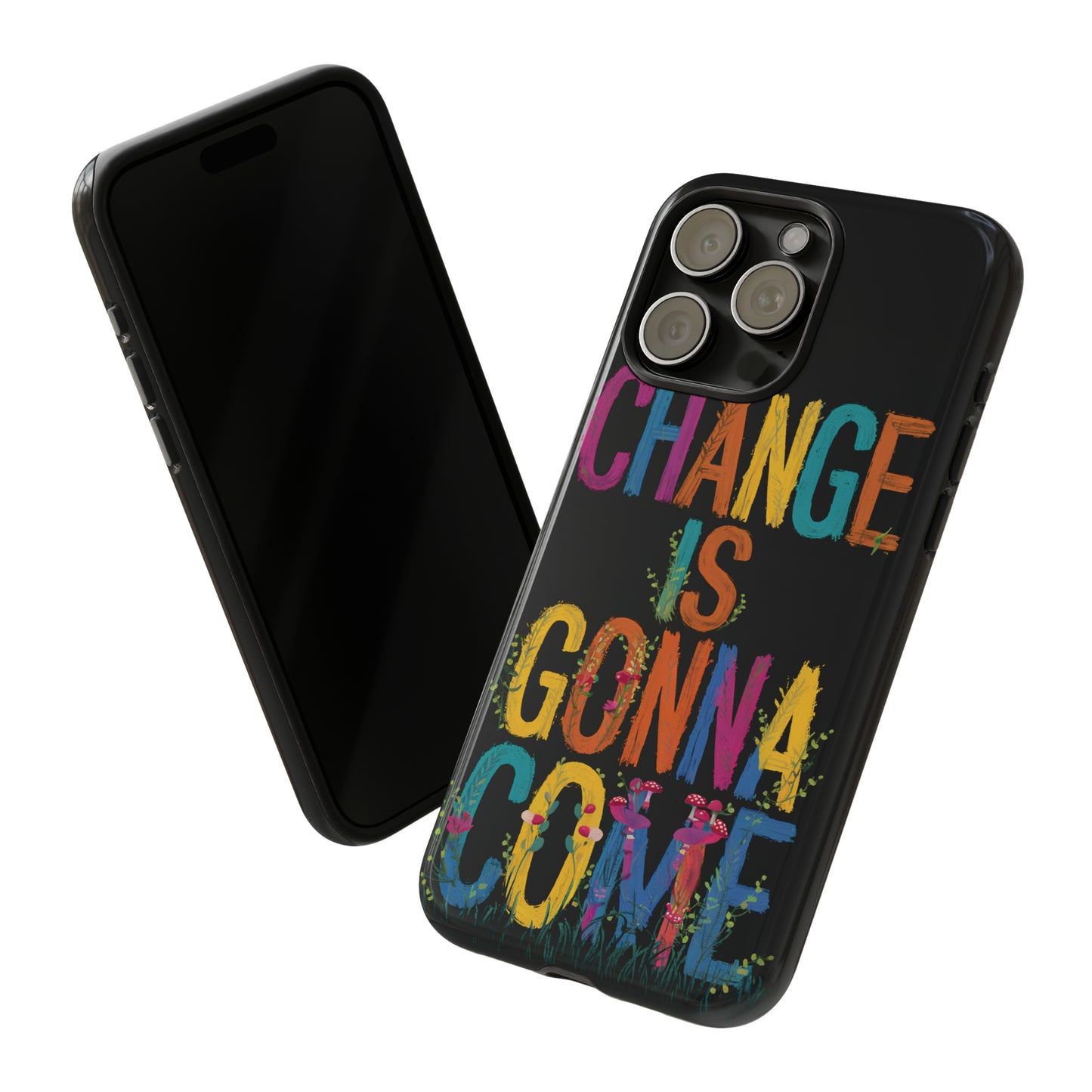 Embrace Change with Vibrant Floral Cell Phone Cases for iPhone, Samsung Galaxy, and Google Pixel Devices