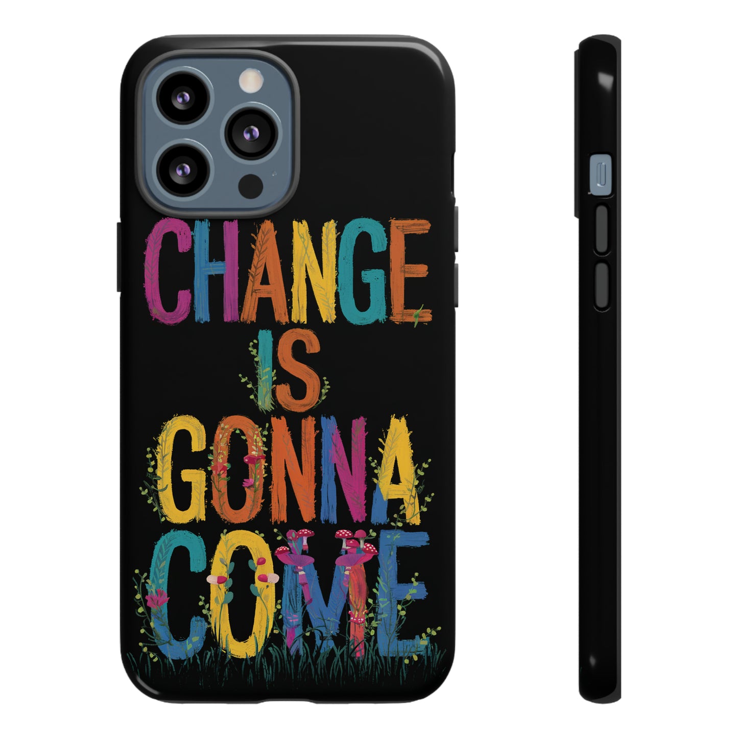 Embrace Change with Vibrant Floral Cell Phone Cases for iPhone, Samsung Galaxy, and Google Pixel Devices