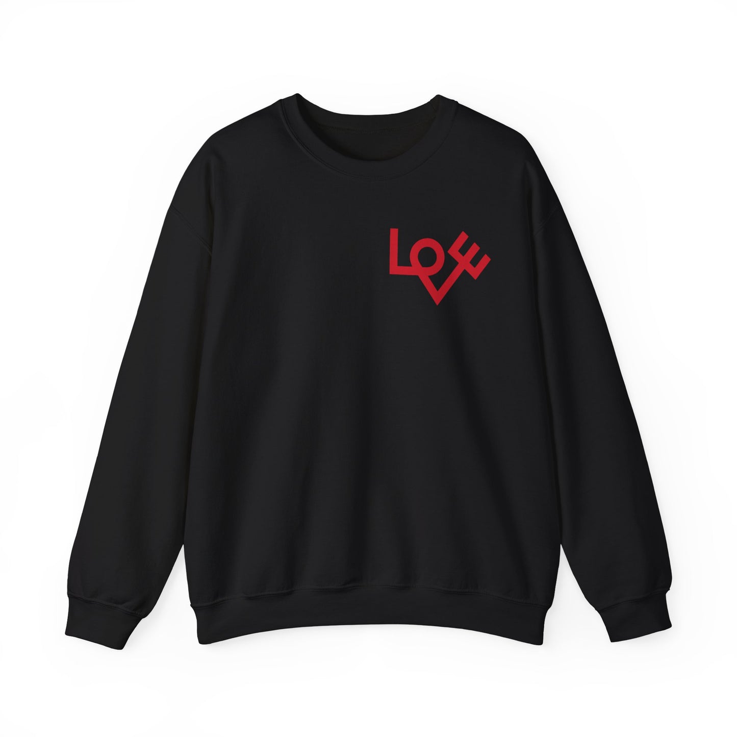 Love Heart Unisex Heavy Blend™ Crewneck Sweatshirt