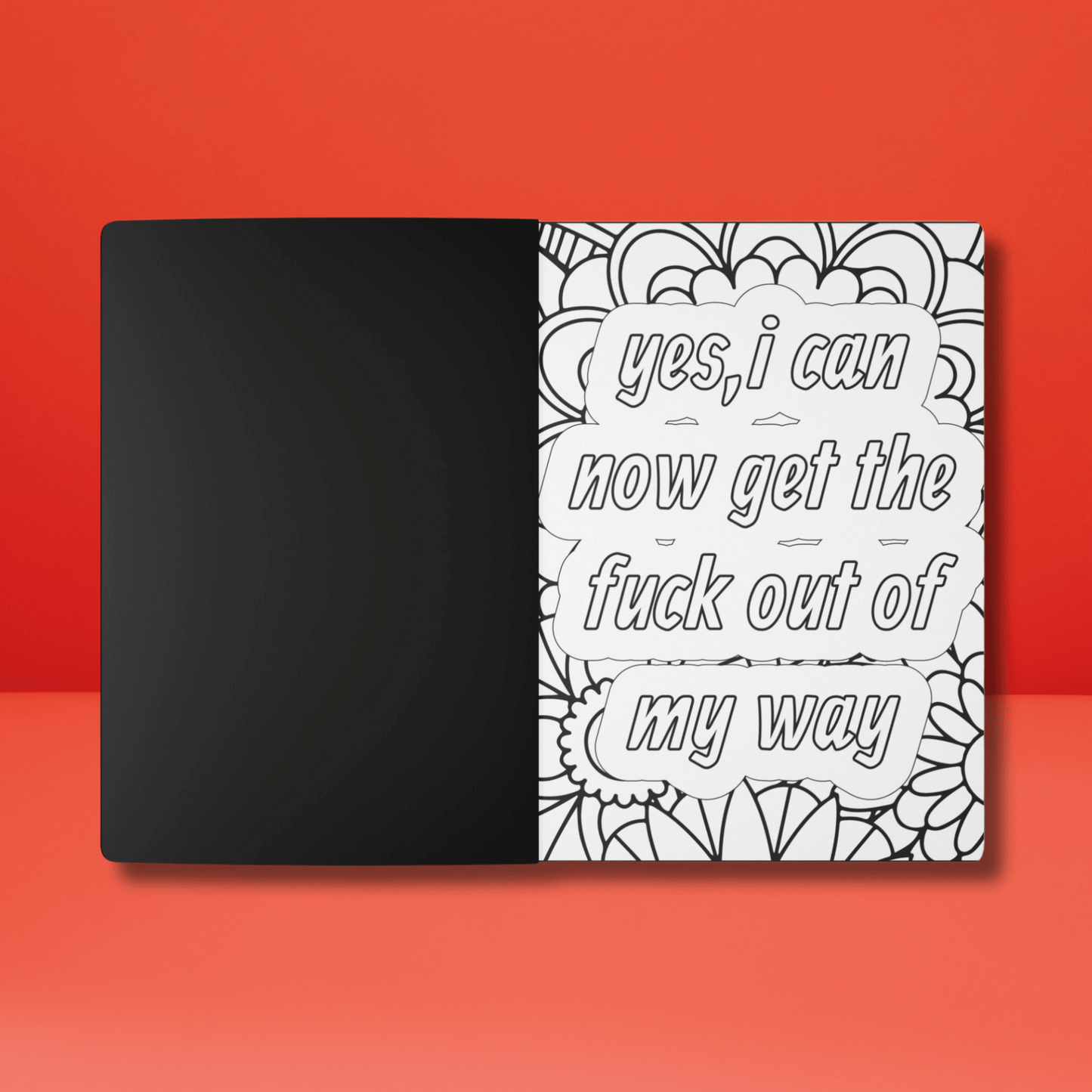 Perfect Soft Cover Journal for Creatives - 100/200 Pages with Motivational Adult Coloring Pages Inside