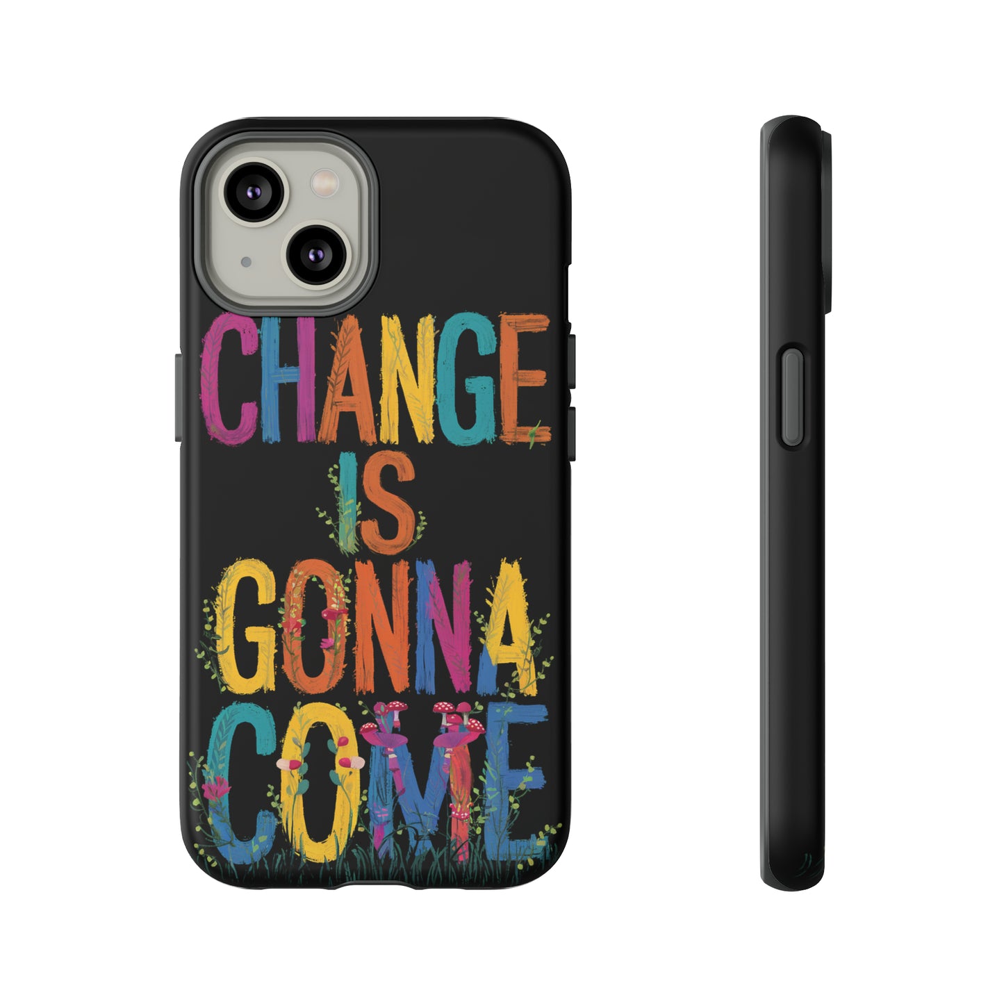 Embrace Change with Vibrant Floral Cell Phone Cases for iPhone, Samsung Galaxy, and Google Pixel Devices