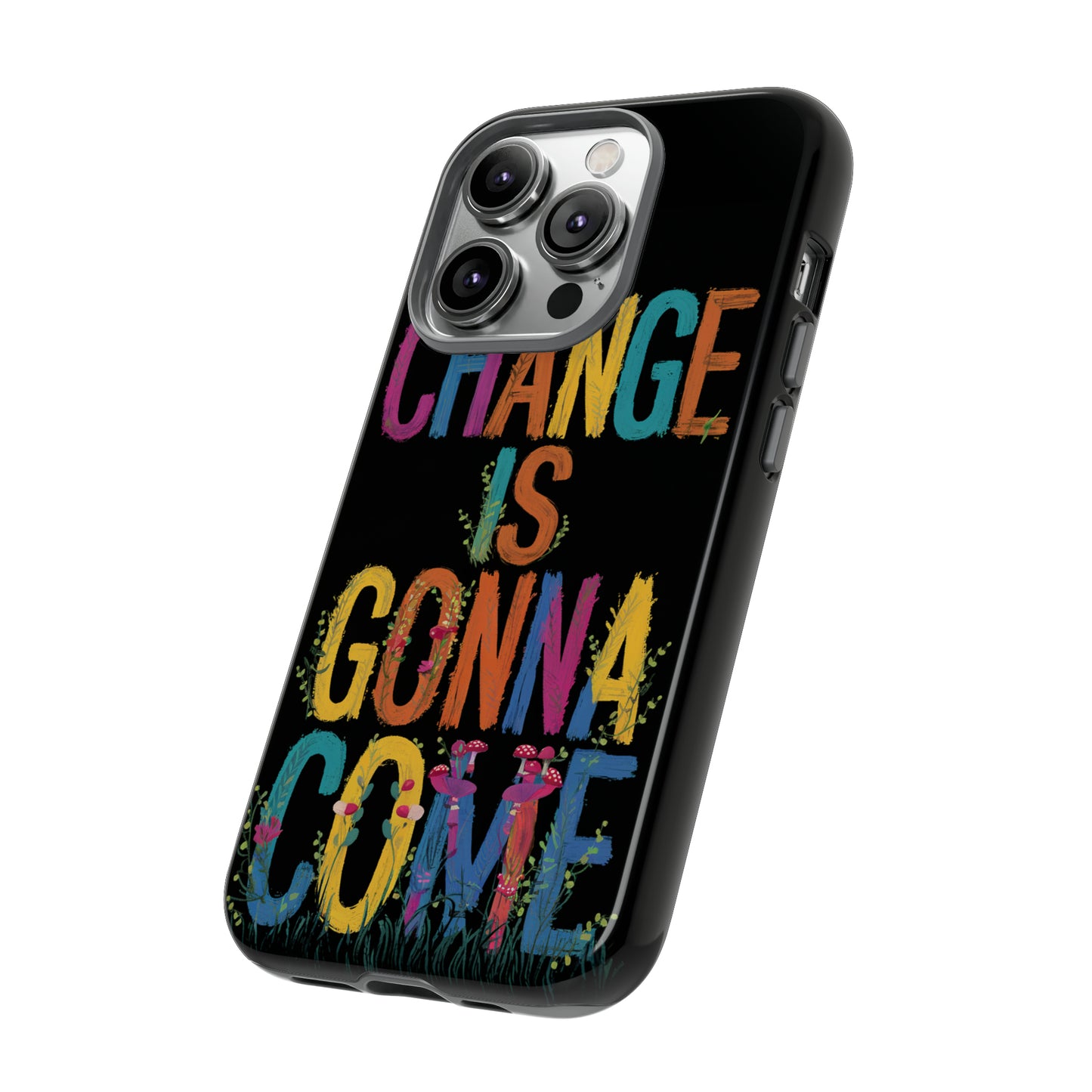 Embrace Change with Vibrant Floral Cell Phone Cases for iPhone, Samsung Galaxy, and Google Pixel Devices