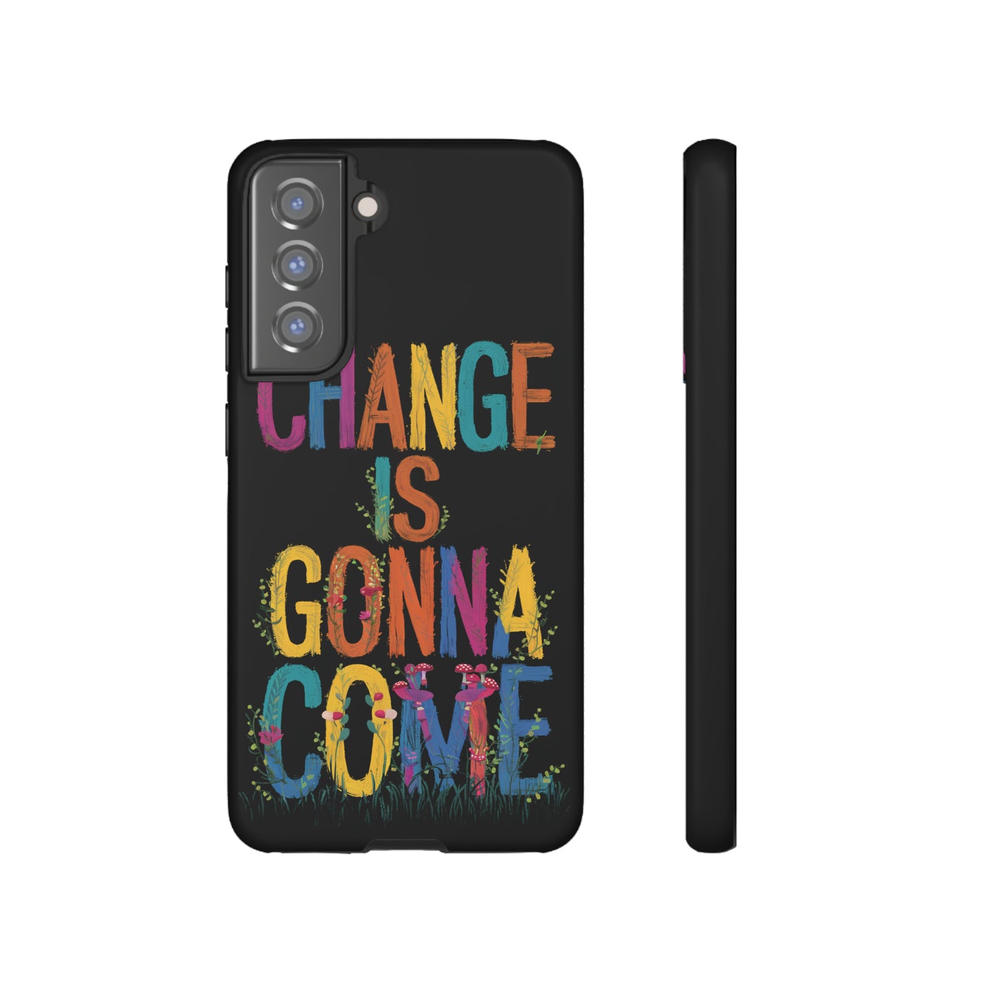 Embrace Change with Vibrant Floral Cell Phone Cases for iPhone, Samsung Galaxy, and Google Pixel Devices