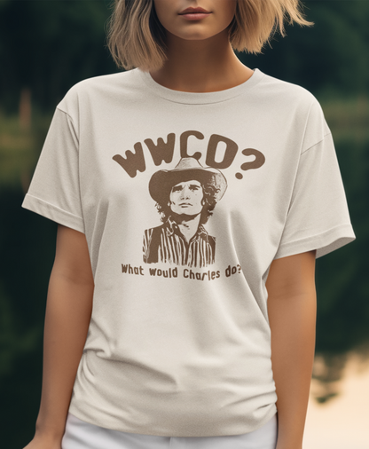 WWCO? What Would Charles Do? Little House on The Prairie Retro Unisex Graphic Tee