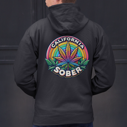 california sober zip hoodie