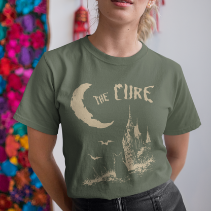 The Cure Gothic Cat T-Shirt Bella Canvas Unisex 3001 Tee | Fall Collection