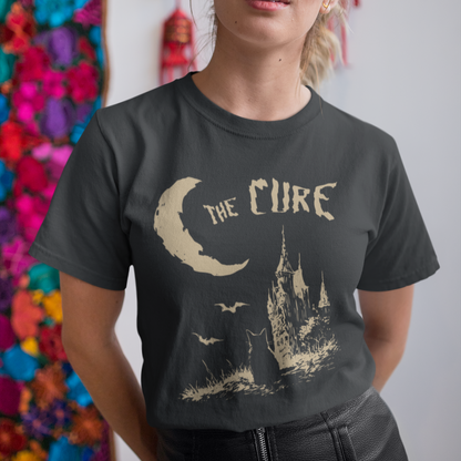 The Cure Gothic Cat T-Shirt Bella Canvas Unisex 3001 Tee | Fall Collection