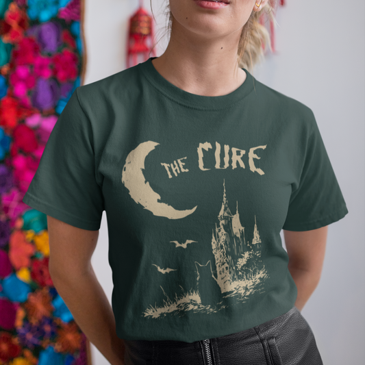 The Cure Gothic Cat T-Shirt Bella Canvas Unisex 3001 Tee | Fall Collection