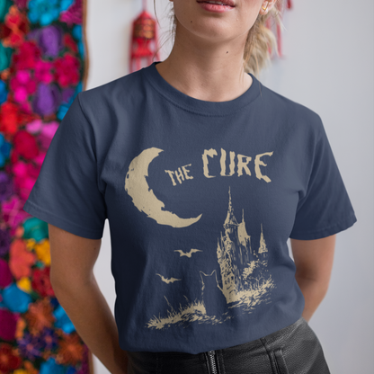 The Cure Gothic Cat T-Shirt Bella Canvas Unisex 3001 Tee | Fall Collection