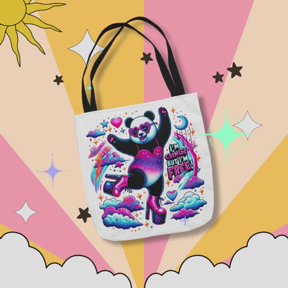 Elton John-Inspired I am Cringe, But I am Free' Canvas Tote Bag