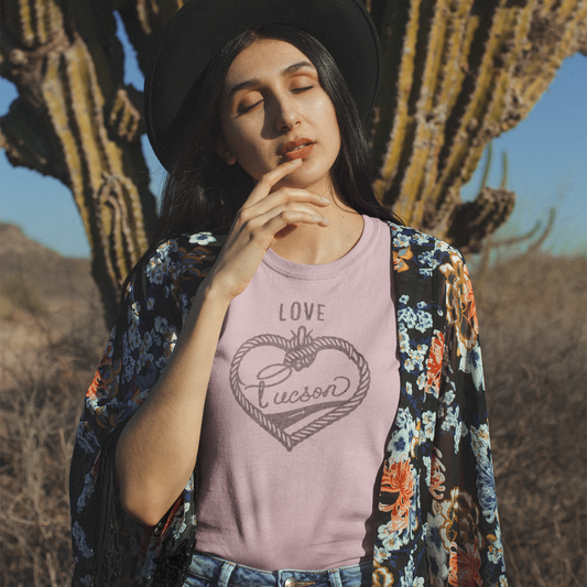 Love Tucson Vintage Inspired Tucson Arizona Souvenir Graphic Tee